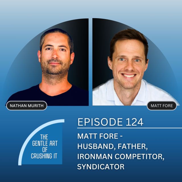 EP 124: Matt Fore – Husband, Father, Ironman Competitor, Syndicator